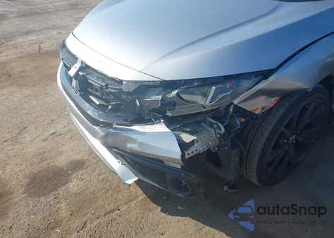 2020 Honda Civic Sport из США, поврежденный, VIN 19XFC2F80LE024787